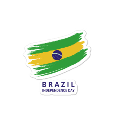 Flags Brazil Independence Day Flags And Symbols Sticker Designed By Arnaldo Da Silva Tagarro
