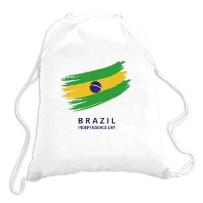 Flags Brazil Independence Day Flags And Symbols Drawstring Bags Designed By Arnaldo Da Silva Tagarro