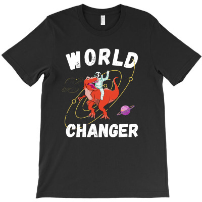 World Changer T-shirt Designed By Thiago Gomes Do Nascimento