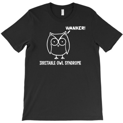 Irritable Owl Syndrome T-shirt Designed By Gema Sukabagja