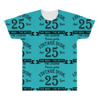 Aged 25 Years All Over Men's T-shirt | Artistshot