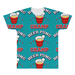 Beer Pong Champ All Over Men's T-shirt | Artistshot