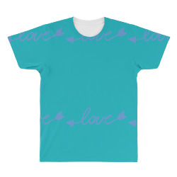 Love All Over Men's T-shirt | Artistshot