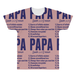 Papa Noun Definition All Over Men's T-shirt | Artistshot