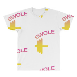 Swole Mates Couple Design All Over Men's T-shirt | Artistshot