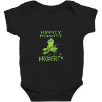 Hippity Hoppity Abolish Private Property Baby Bodysuit | Artistshot