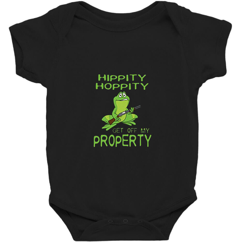 Hippity Hoppity Abolish Private Property Baby Bodysuit by ngiwonengen | Artistshot