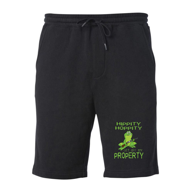 Hippity Hoppity Abolish Private Property Fleece Short by ngiwonengen | Artistshot