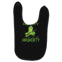 Hippity Hoppity Abolish Private Property Baby Bibs | Artistshot