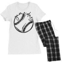 Game Day Baseball Baseball Women's Pajamas Set | Artistshot