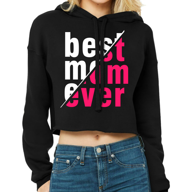 Cropped hot sale slogan hoodie