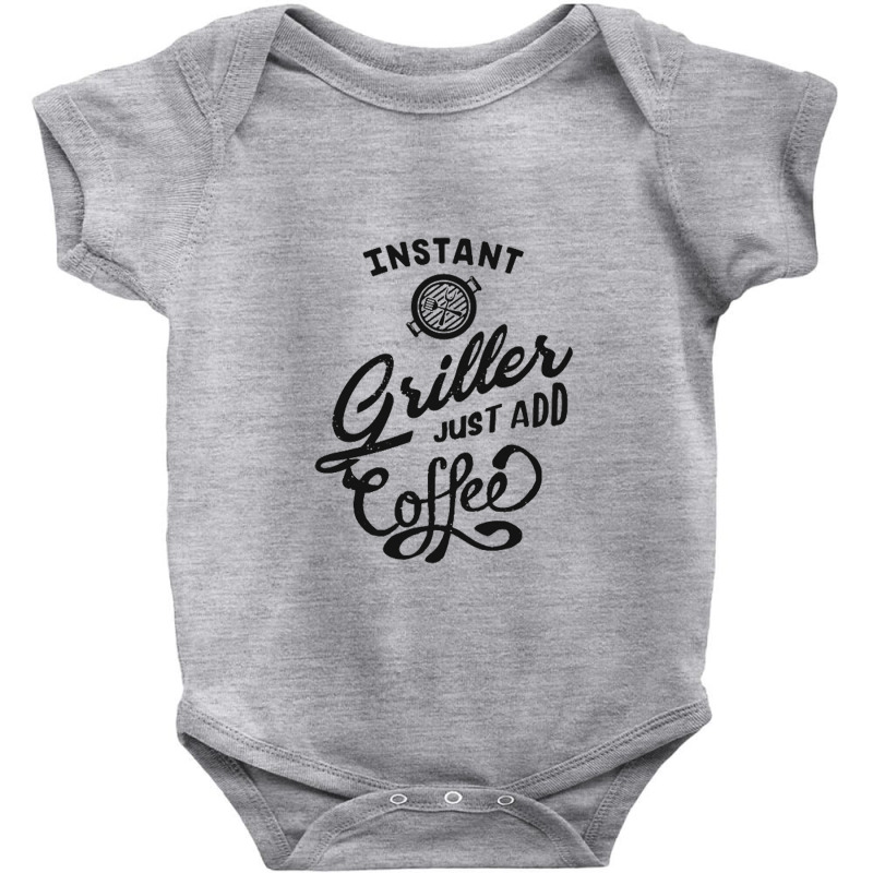 Instant Griller Coffee Baby Bodysuit by saterseim | Artistshot