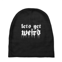 Alternative Clothes Aesthetic Goth Baby Beanies | Artistshot