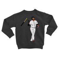 Big Papi Bat Flip Toddler Sweatshirt | Artistshot