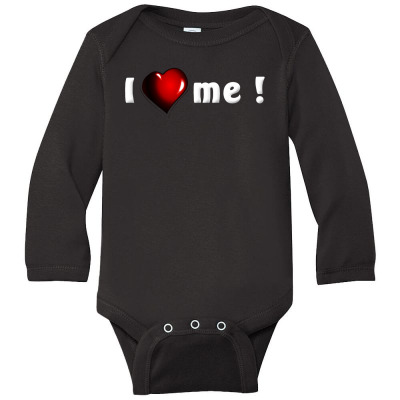 Message I Love My Self Incentive Message Long Sleeve Baby Bodysuit Designed By Arnaldo Da Silva Tagarro