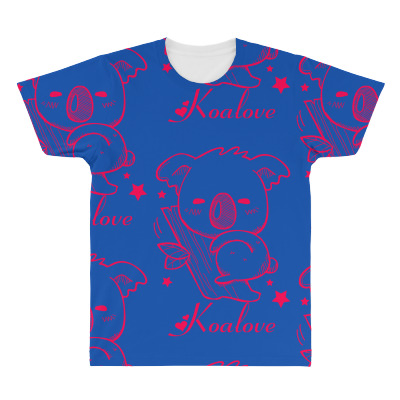 Koalove All Over Men's T-shirt Designed By Icang Waluyo