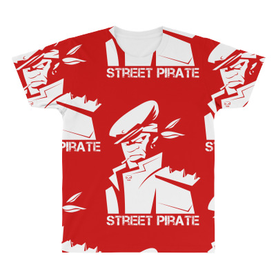 Street Pirate All Over Men's T-shirt Designed By Icang Waluyo