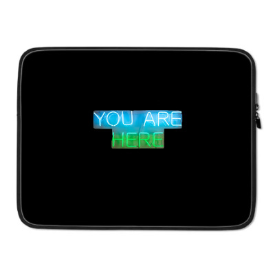 You Are Here Incentive Laptop Sleeve Designed By Arnaldo Da Silva Tagarro