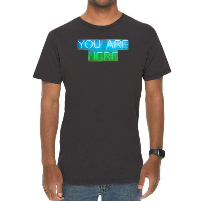 You Are Here Incentive Vintage T-shirt Designed By Arnaldo Da Silva Tagarro