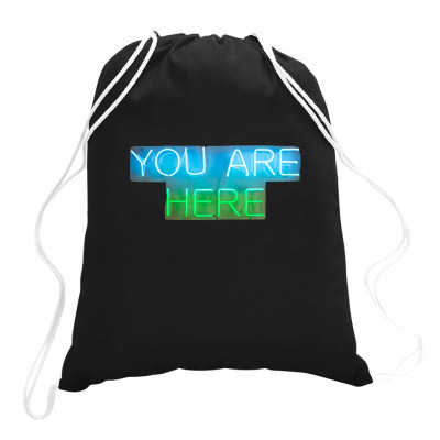 You Are Here Incentive Drawstring Bags Designed By Arnaldo Da Silva Tagarro