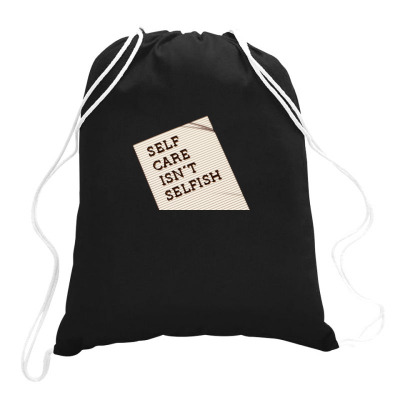 Self Care Incentive Drawstring Bags Designed By Arnaldo Da Silva Tagarro