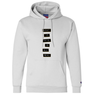 Message What If Incentive Inspirational Support Message Champion Hoodie Designed By Arnaldo Da Silva Tagarro