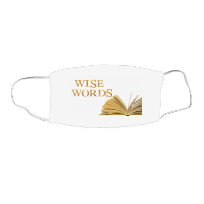 Message Wise Words Incentive Message Face Mask Rectangle Designed By Arnaldo Da Silva Tagarro