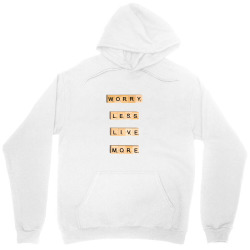 Message Worry Less Incentive Inspirational Support Unisex Hoodie | Artistshot
