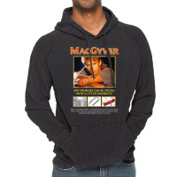 Macgyver Original Series Ingenuity T Shirt Vintage Hoodie | Artistshot