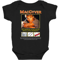 Macgyver Original Series Ingenuity T Shirt Baby Bodysuit | Artistshot