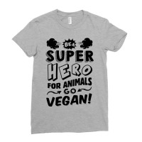 Go Vegan Ladies Fitted T-shirt | Artistshot