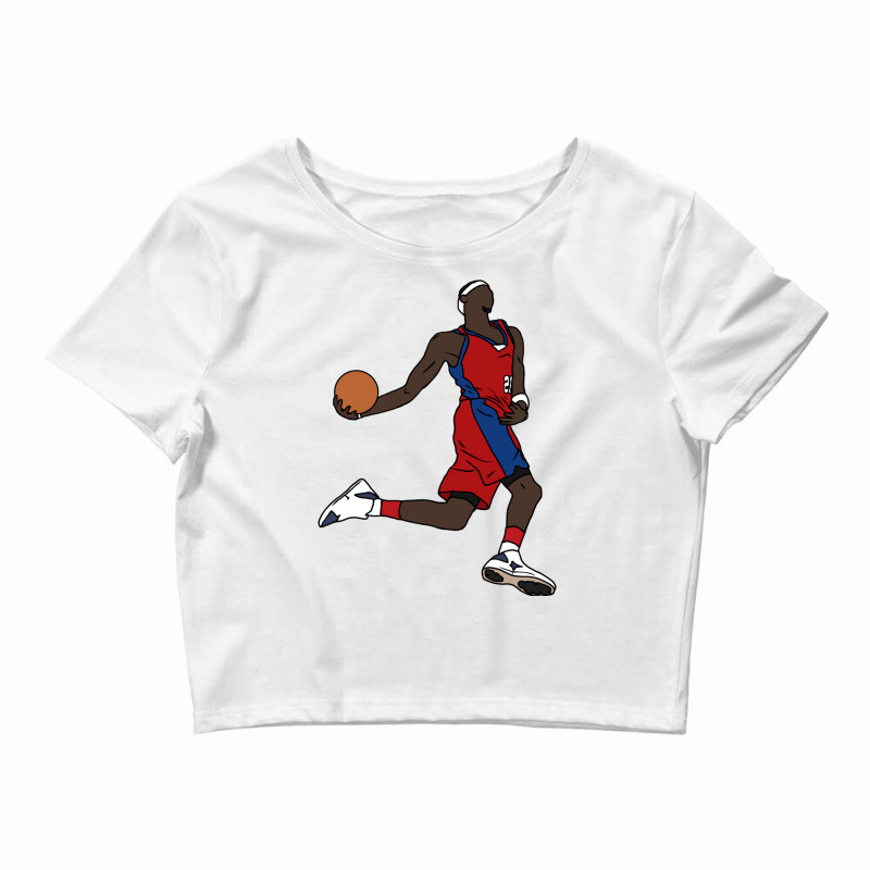 Darius Miles Windmill Crop Top by grahamlauren | Artistshot