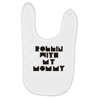 Rollin With Mommy Maternity Baby Bibs | Artistshot