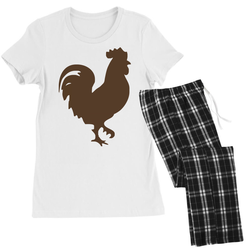 Rooster Silhouette Women's Pajamas Set by garrys4b4 | Artistshot