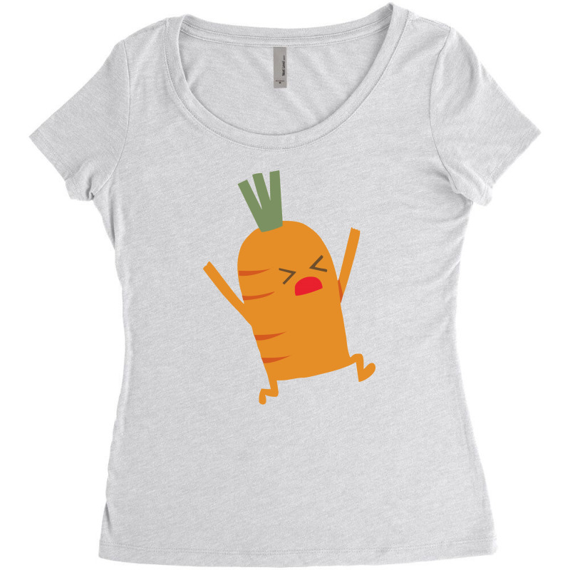 Screaming Carrot Women's Triblend Scoop T-shirt by garrys4b4 | Artistshot