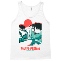 Twin Peaks Classic Tonal Color Pop Poster Sweatshirt Tank Top | Artistshot