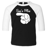 She's Mine Toddler 3/4 Sleeve Tee | Artistshot