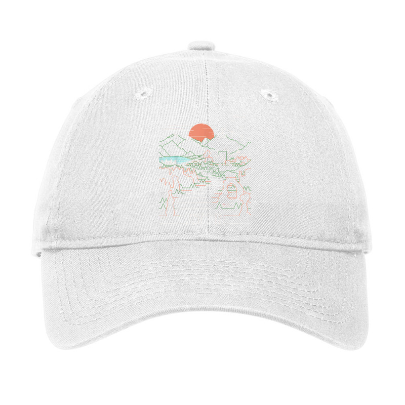 Utah Art  Salt Lake City Ut, Delicate Arch, Bryce, And Zion T Shirt Adjustable Cap | Artistshot