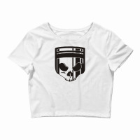 Skull Piston Crop Top | Artistshot