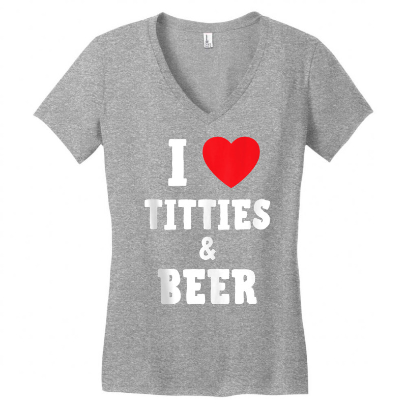 Custom I Love Titties And Beer Funny Tittes And Beer Lovers Tank