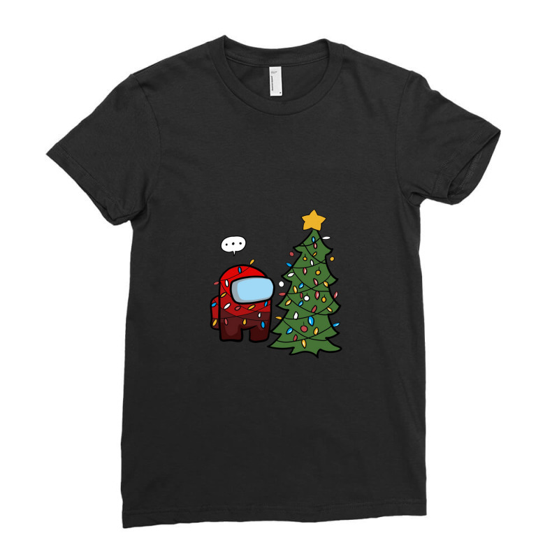 Impostor Christmas Game Ladies Fitted T-Shirt by ngiwonengen | Artistshot