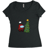 Impostor Christmas Game Women's Triblend Scoop T-shirt | Artistshot