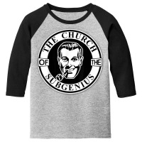 Church Of The Subgenius   Religion Parody Prophet Church T Shirt Youth 3/4 Sleeve | Artistshot