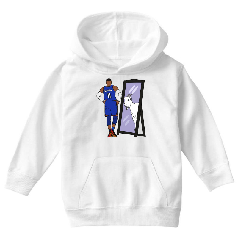 Russell Westbrook Mirror Goat (thunder) Youth Hoodie by grahamlauren | Artistshot