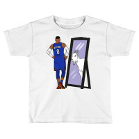 Russell Westbrook Mirror Goat (thunder) Toddler T-shirt | Artistshot