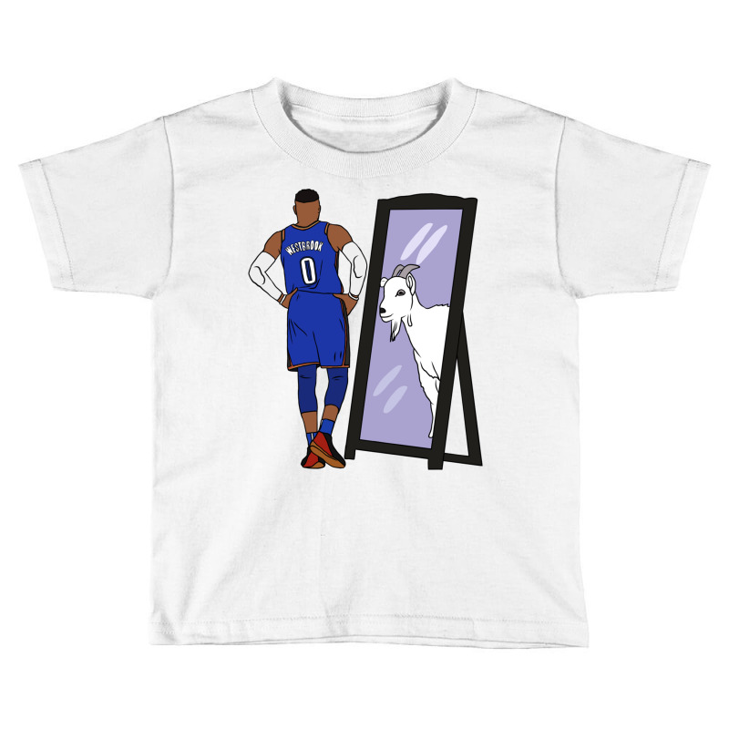 Russell Westbrook Mirror Goat (thunder) Toddler T-shirt by grahamlauren | Artistshot