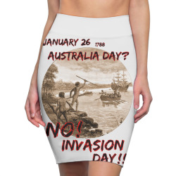 invasion day meme Pencil Skirts | Artistshot