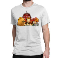 Red Barn Farm Animals Classic T-shirt | Artistshot