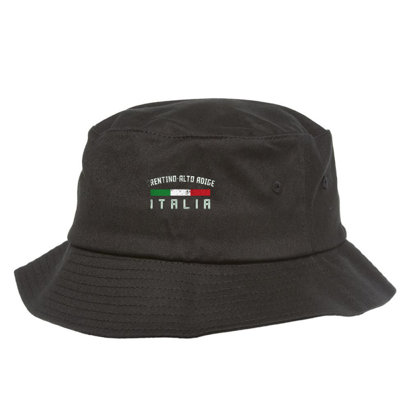 Trentino Alto Adige Italy Region Typography Design Bucket Hat | Artistshot