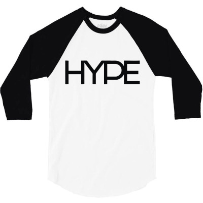 Hype 3/4 Sleeve Shirt Designed By Kiwonxtees